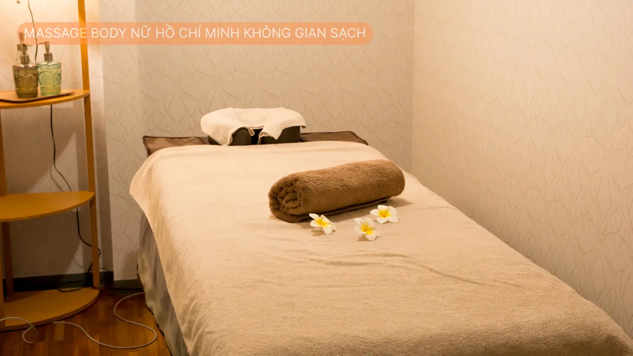 Massage body nữ hồ chí minh không gian sạch